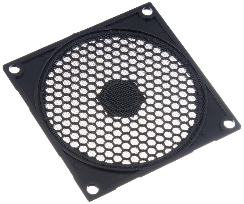 SilverStone Technology FF81 80mm Standard Fan Filter with Honeycomb Grille, black, SST-FF81B - Image 2